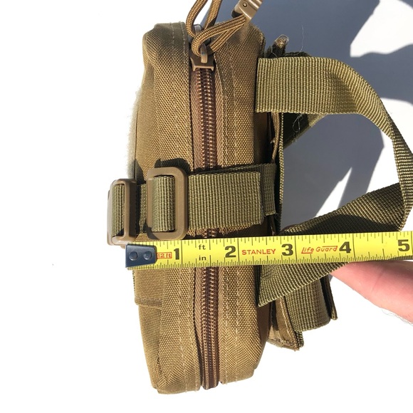 Tactical Quick Release Velcro Strap Handle Pouch 5 x 7 x 2.5 Inche Multipurpose - Picture 10 of 16